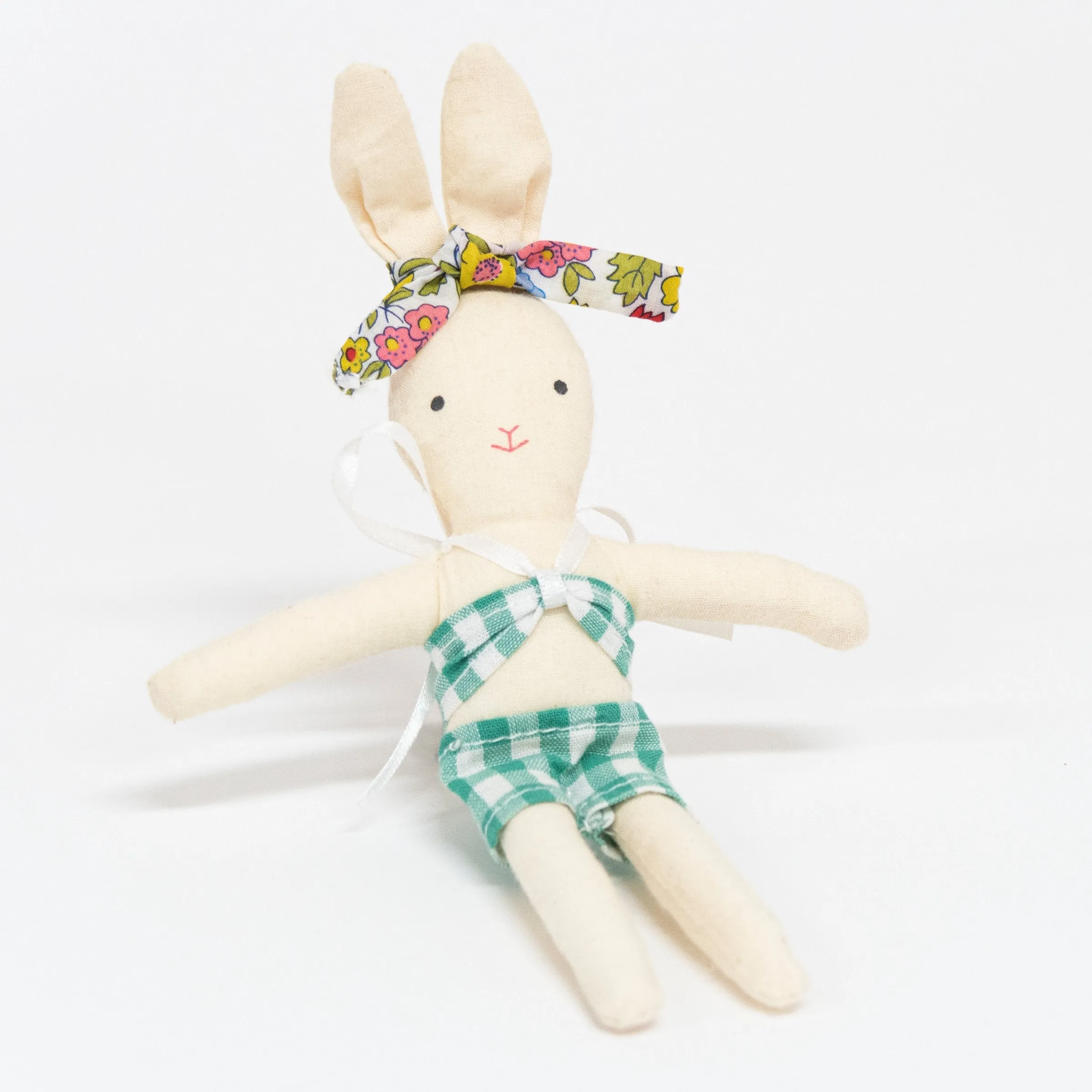 Caravan Bunny Mini Suitcase Doll