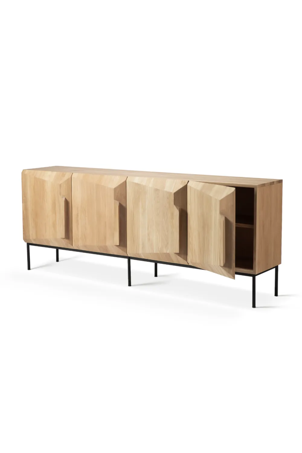 Carved Oak Sideboard | Ethnicraft Stairs