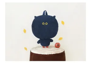 Casual Cute Owl Shaped Plush Backpack