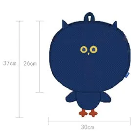 Casual Cute Owl Shaped Plush Backpack
