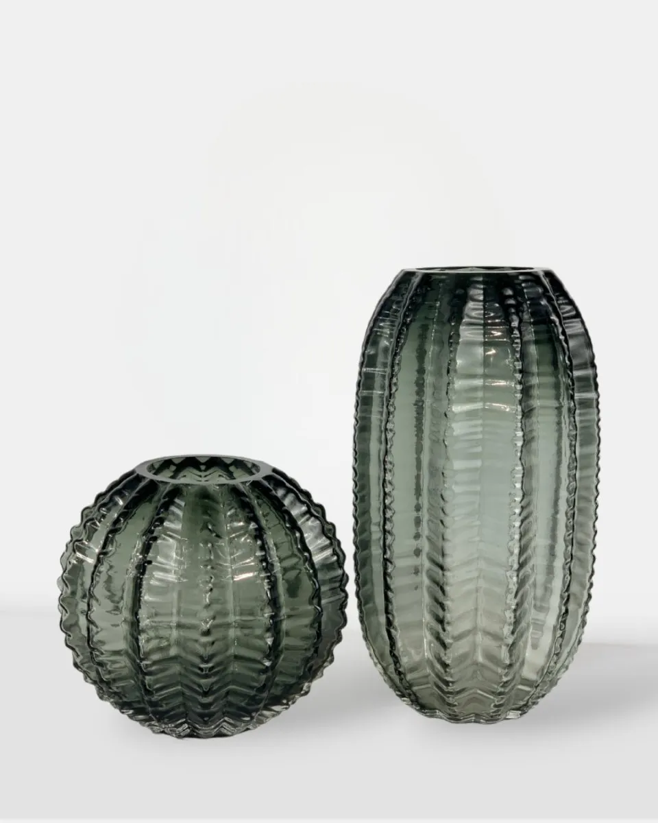 Charcoal Chic Vase