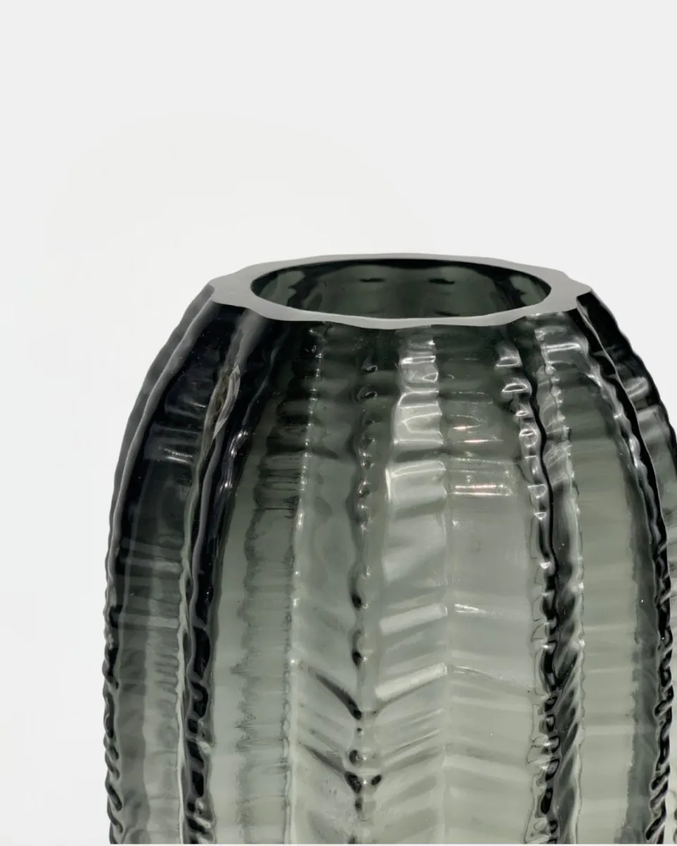 Charcoal Chic Vase