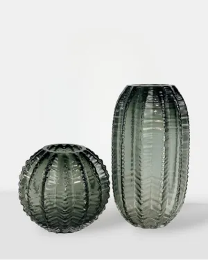 Charcoal Chic Vase