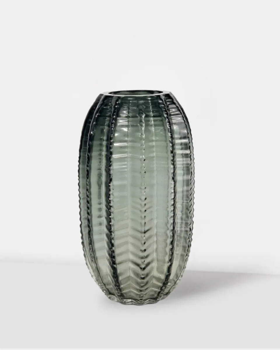 Charcoal Chic Vase
