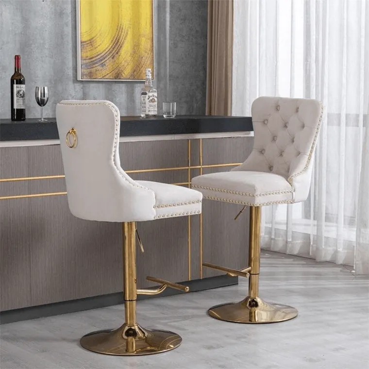 Chic Comfort Bar Chair