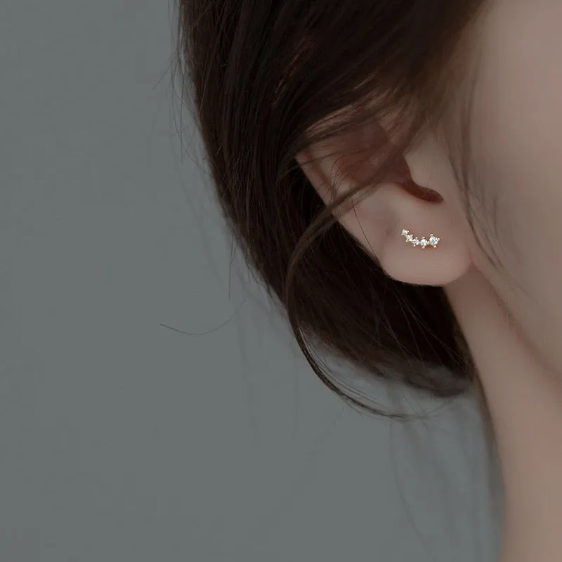 Chic Constellation Arc Earrings