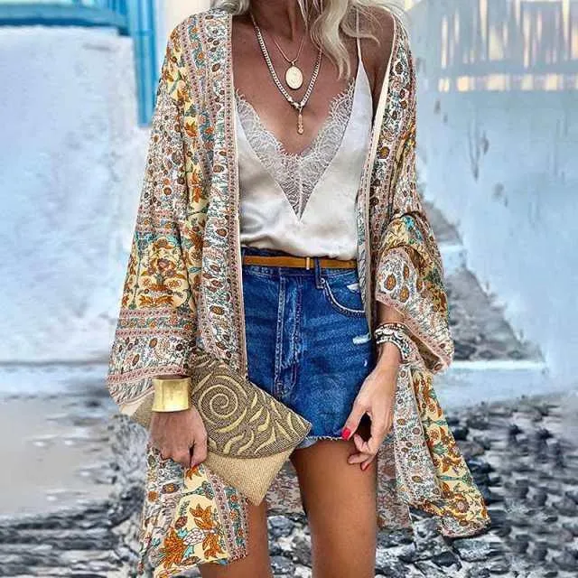 Chic Floral Kimono