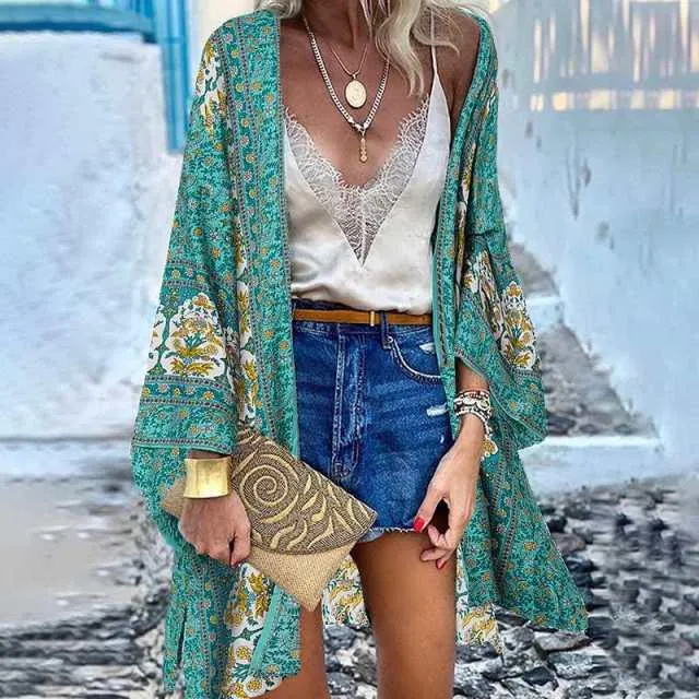 Chic Floral Kimono