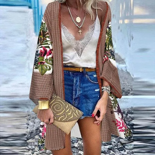 Chic Floral Kimono