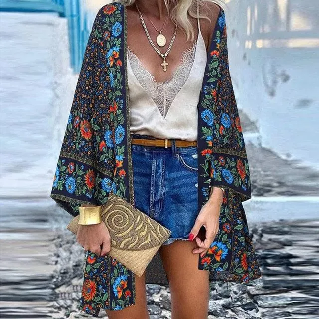 Chic Floral Kimono