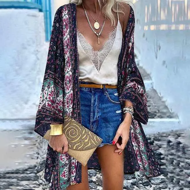 Chic Floral Kimono