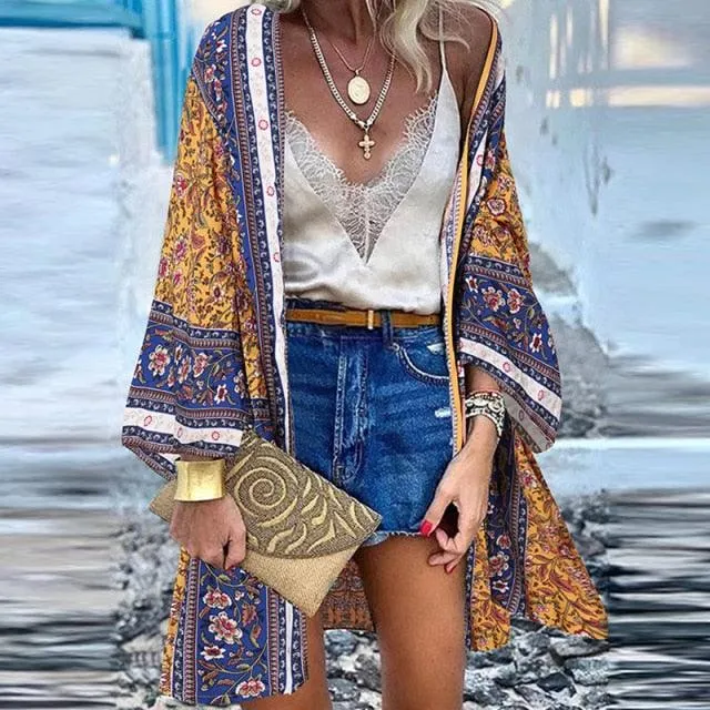 Chic Floral Kimono