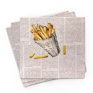 Chic Napkin French Fries