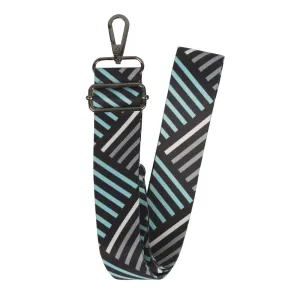 Chic Striped Shoulder Strap