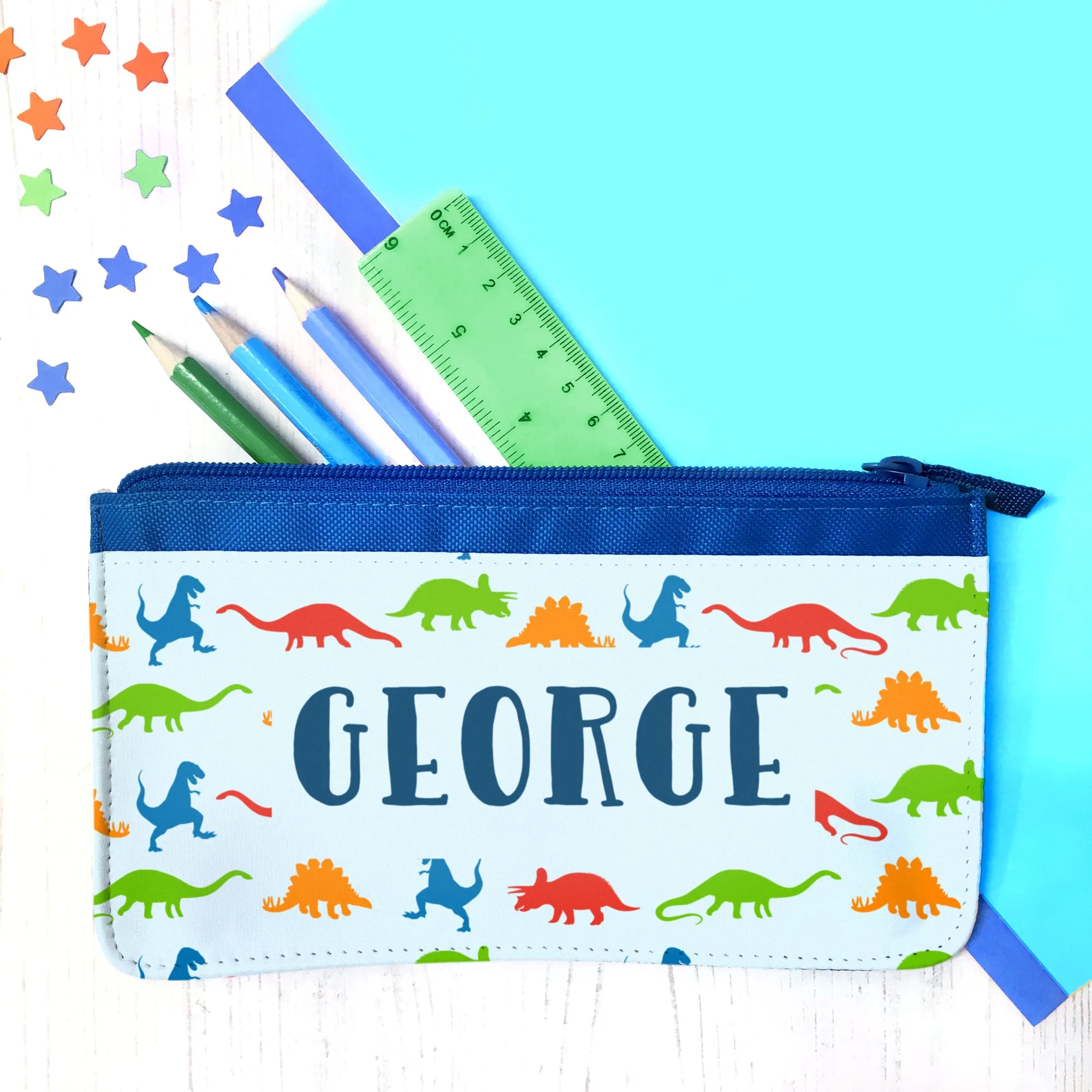 Children's Personalised Dinosaur Pattern Backpack