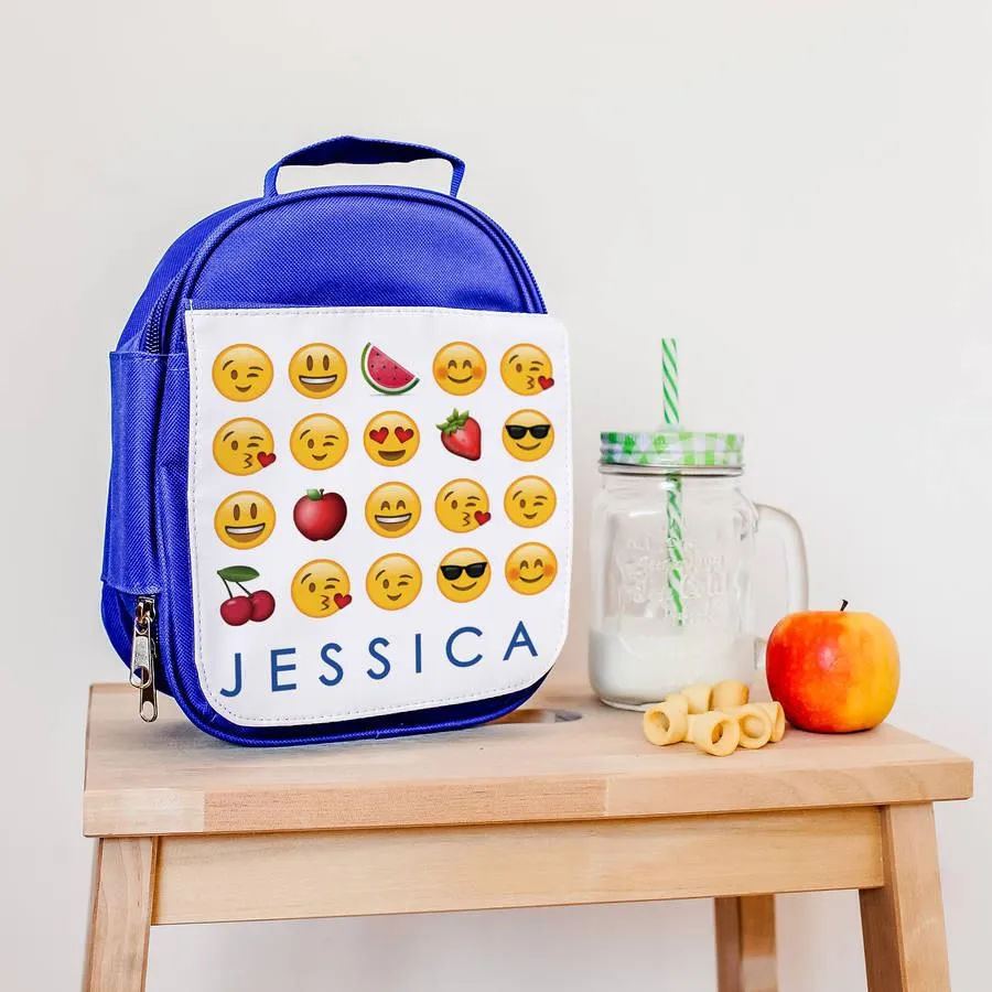 Children's Personalised Emoji Backpack