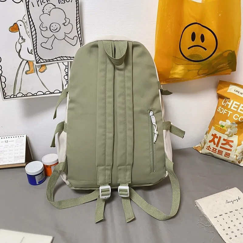 Christmas Gift Couples Waterproof Cute Backpack male Female Harajuku School Bag College Lady Kawaii Backpacks Fashion Book Girl Bags Student