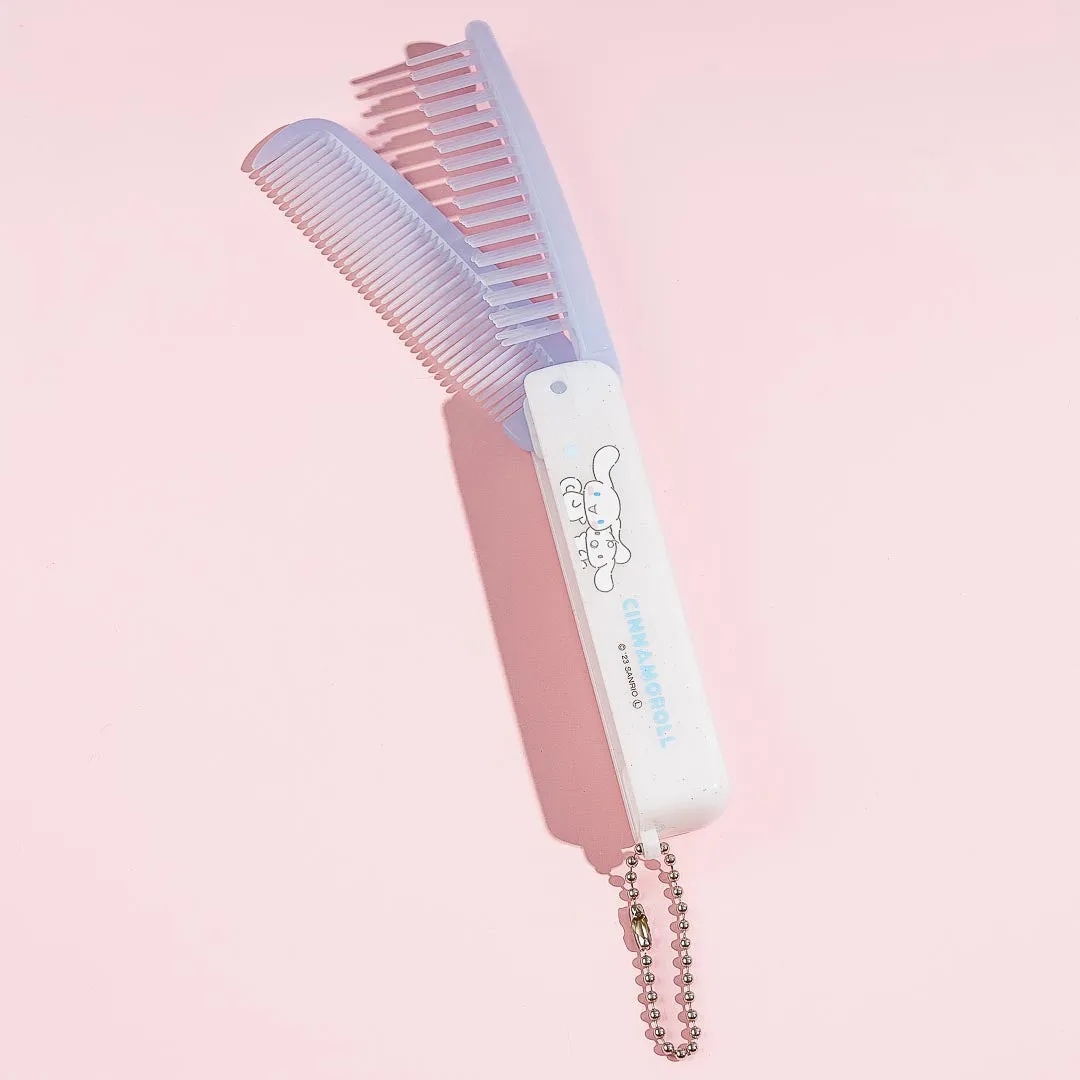 Cinnamoroll & Milk Folding Comb & Brush