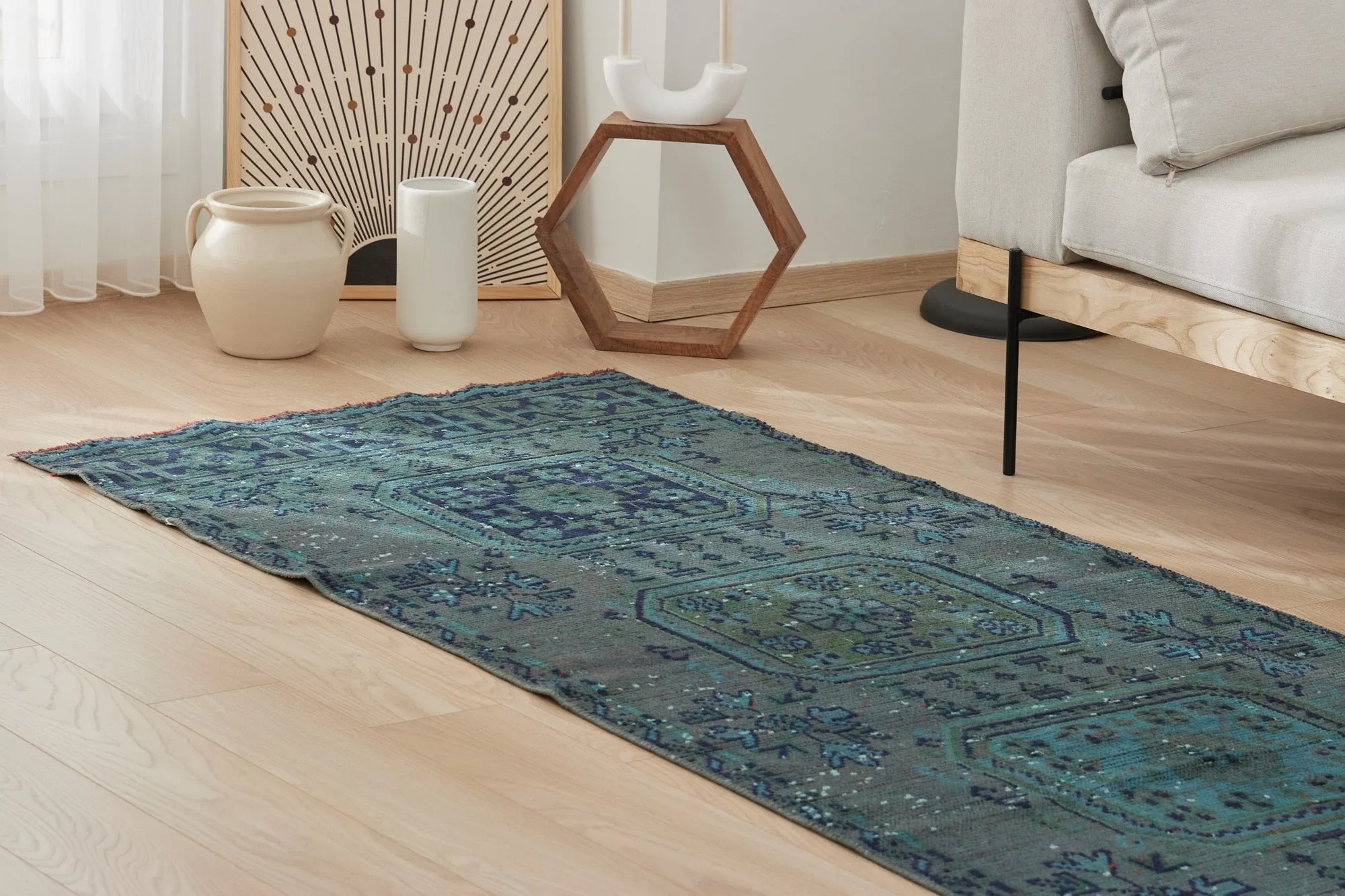 Clarabel - Vintage Turkish Runner Rug