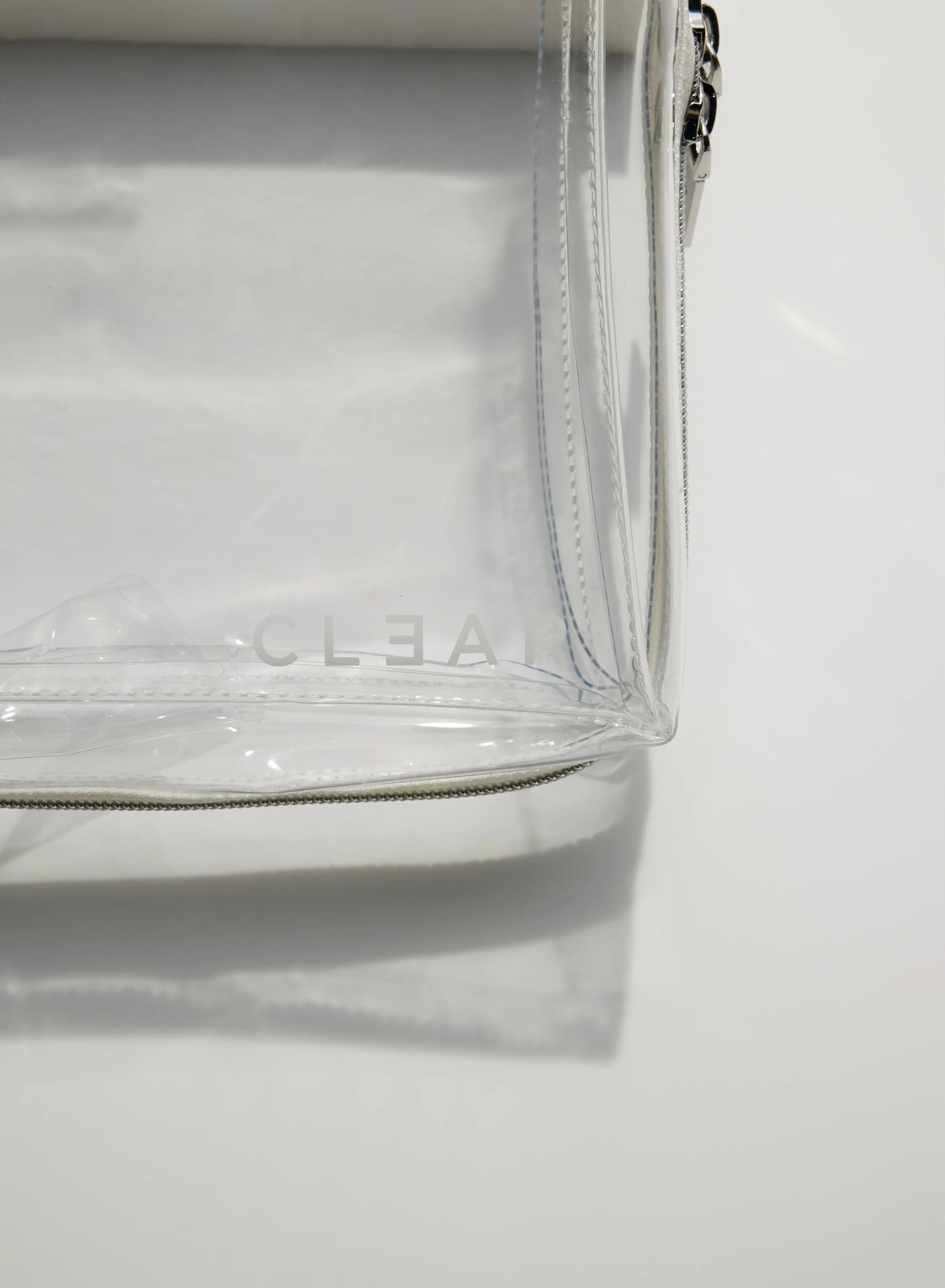 CLEAR LARGE COSMETIC CASE