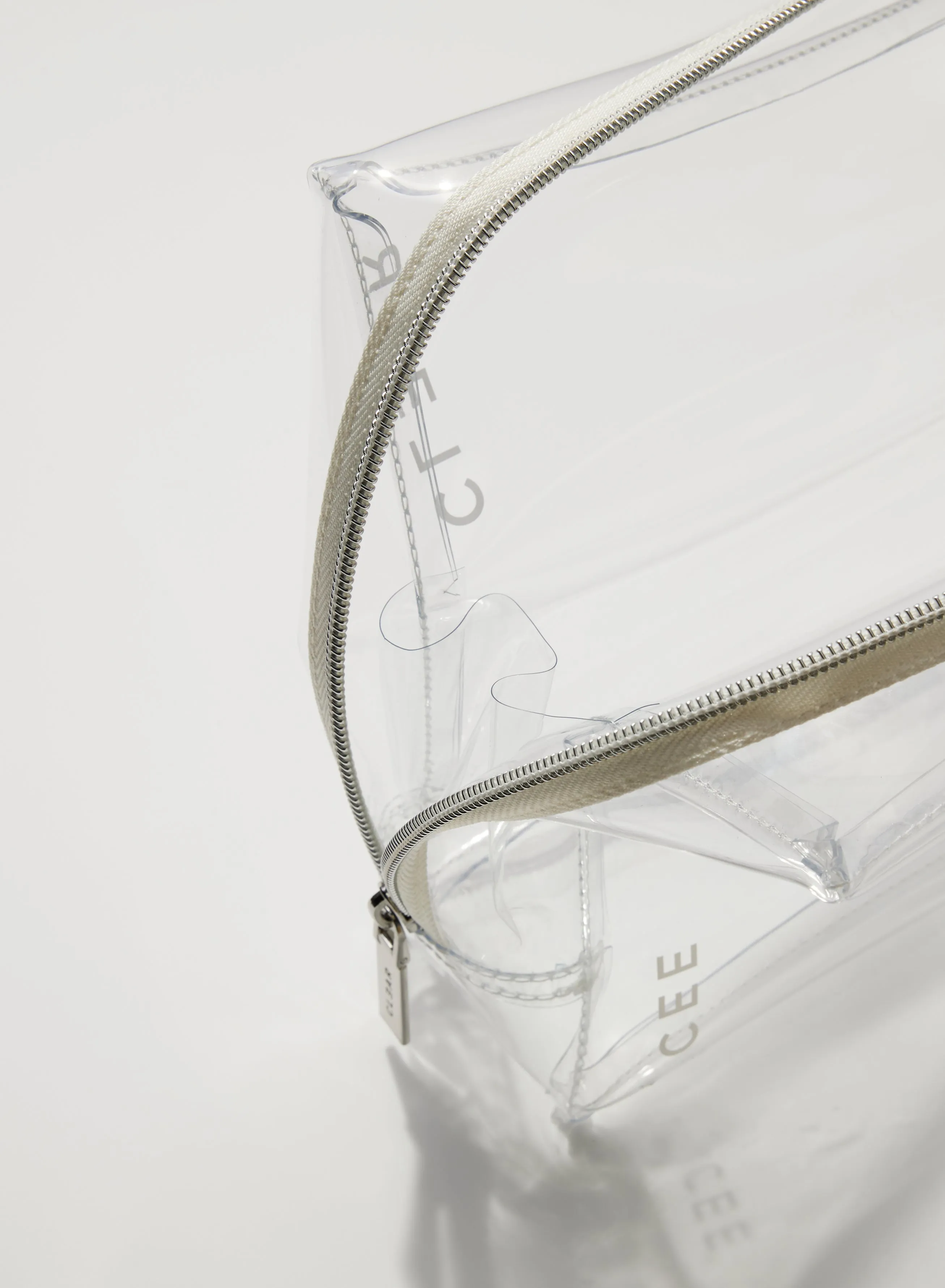 CLEAR LARGE COSMETIC CASE