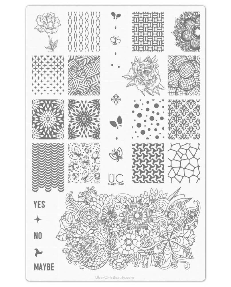Collection 14 - Uber Chic Stamping Plates