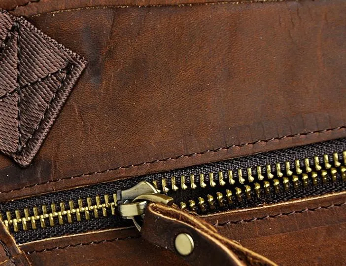 Cool Biker Mens Leather Drop Leg Bag Waist Bag Side Bag Belt Pouch Shoulder Bag for Men
