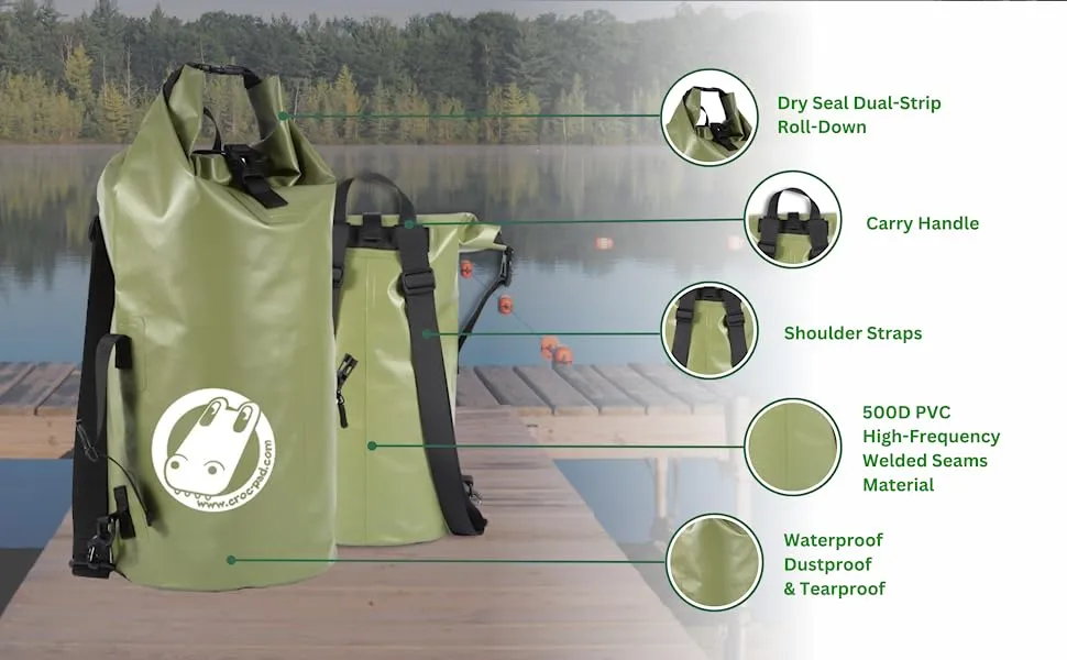 CROCPAD 30L WATERPROOF DRY BAG