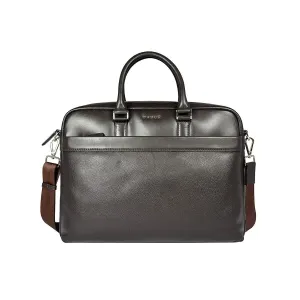 Cross Renovar Slim Leather Briefcase for Men - Oak Brown - AC941261-1-3