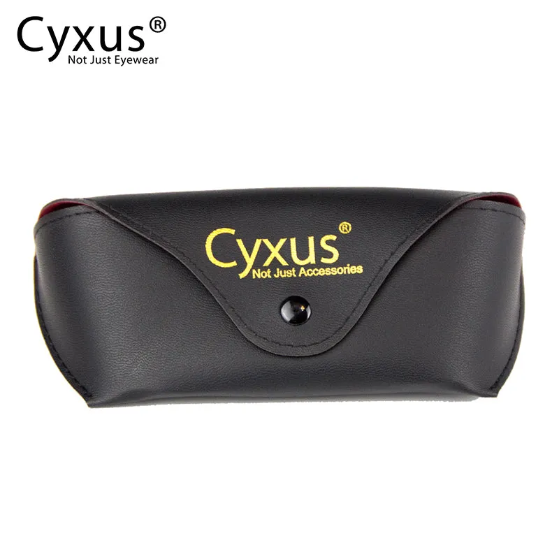 Cyxus Leather Eyeglasses Case