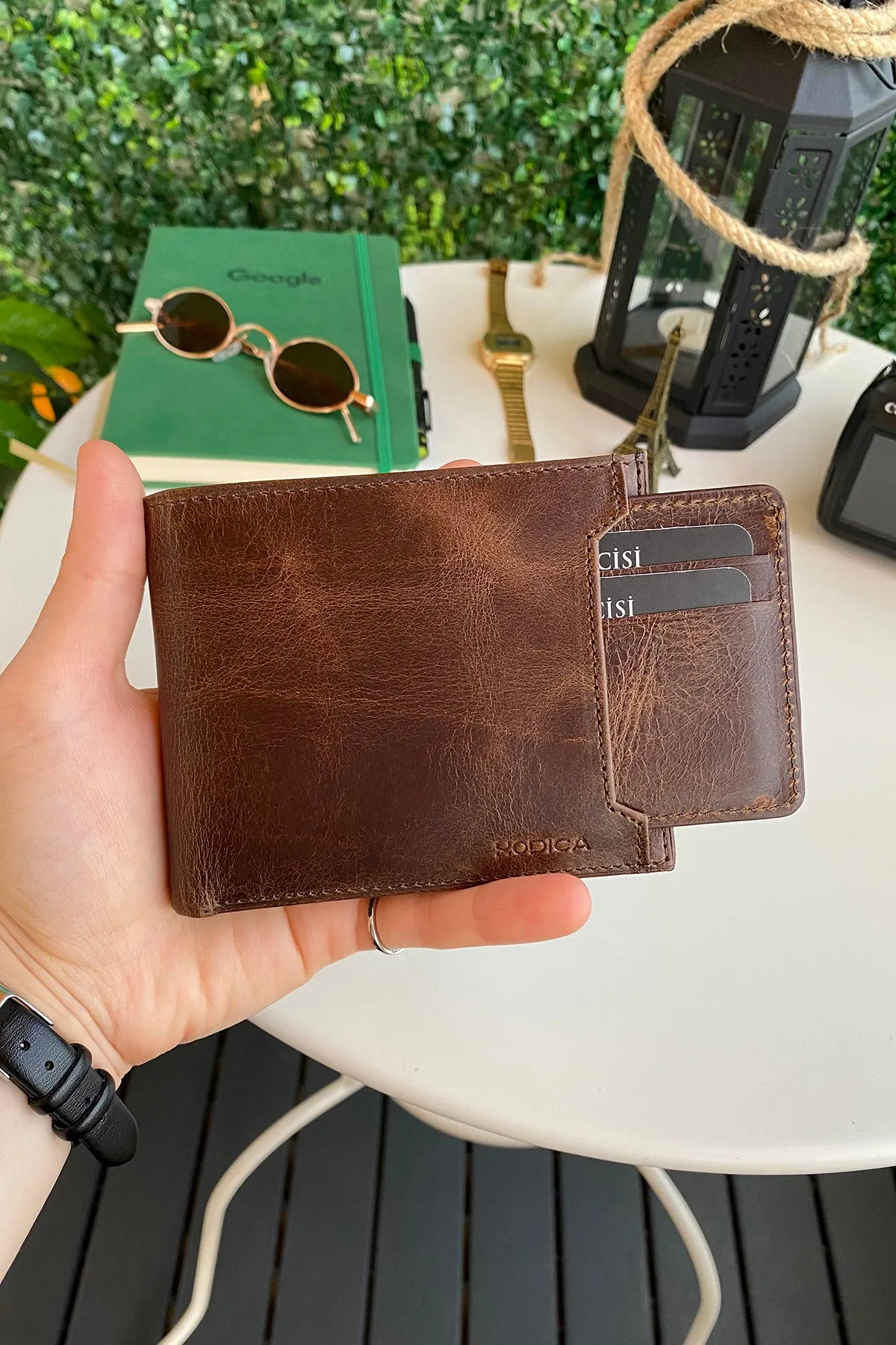 Dallas - Genuine Leather Kangaroo Wallet   Card Holder