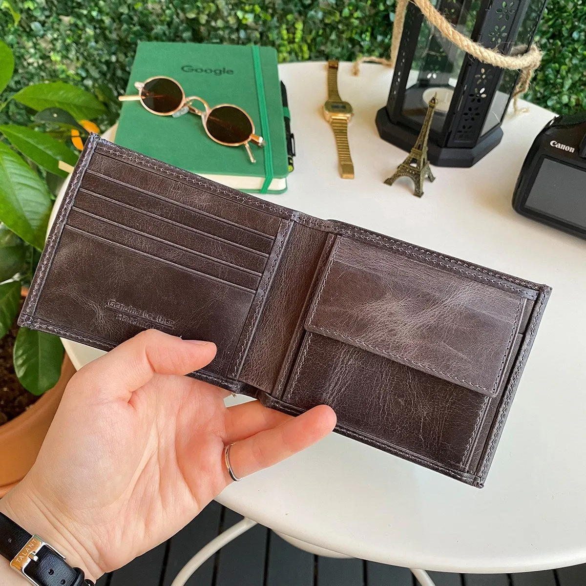 Dallas - Genuine Leather Kangaroo Wallet   Card Holder