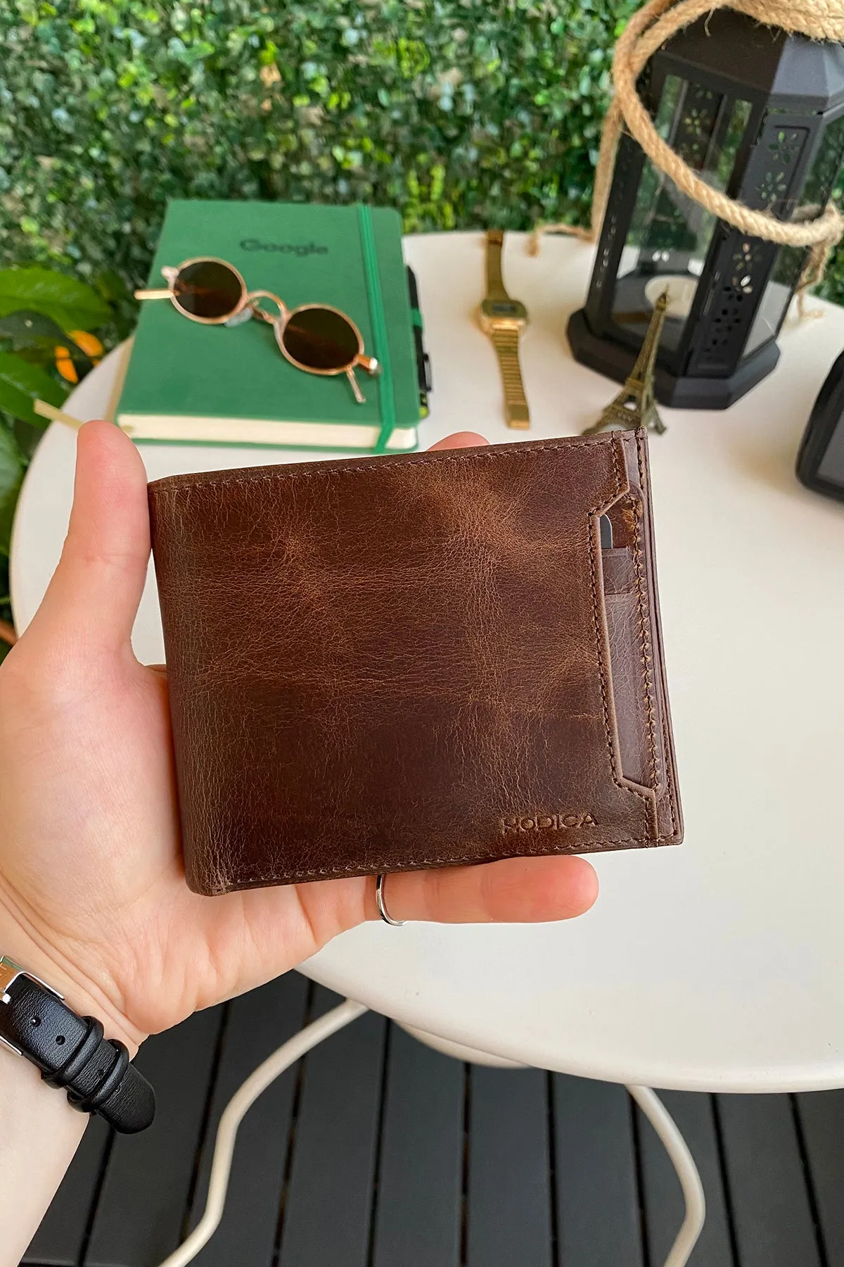 Dallas - Genuine Leather Kangaroo Wallet   Card Holder