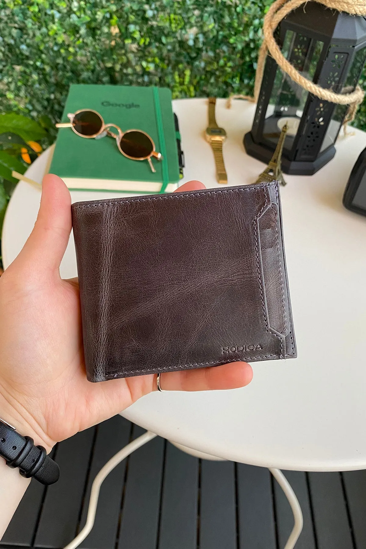 Dallas - Genuine Leather Kangaroo Wallet   Card Holder