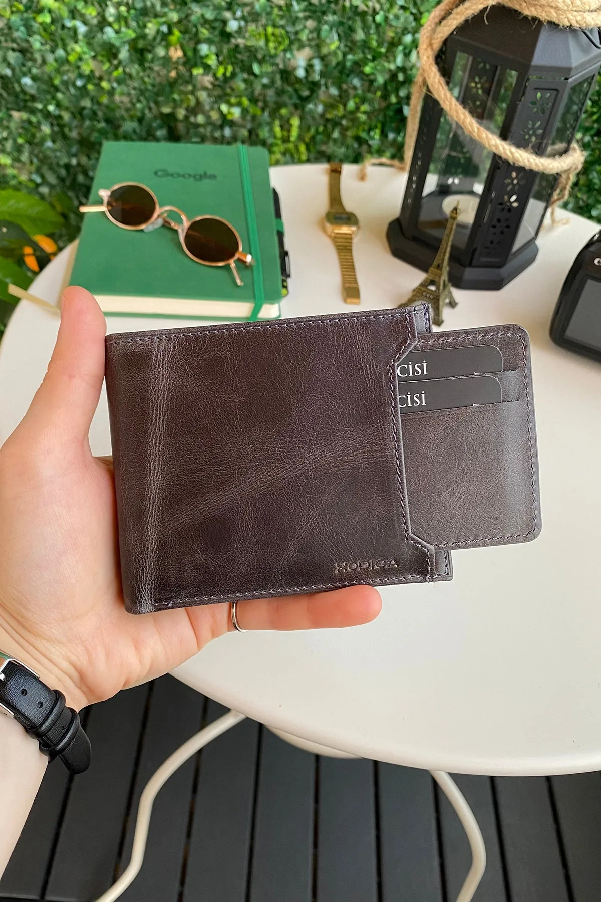 Dallas - Genuine Leather Kangaroo Wallet   Card Holder