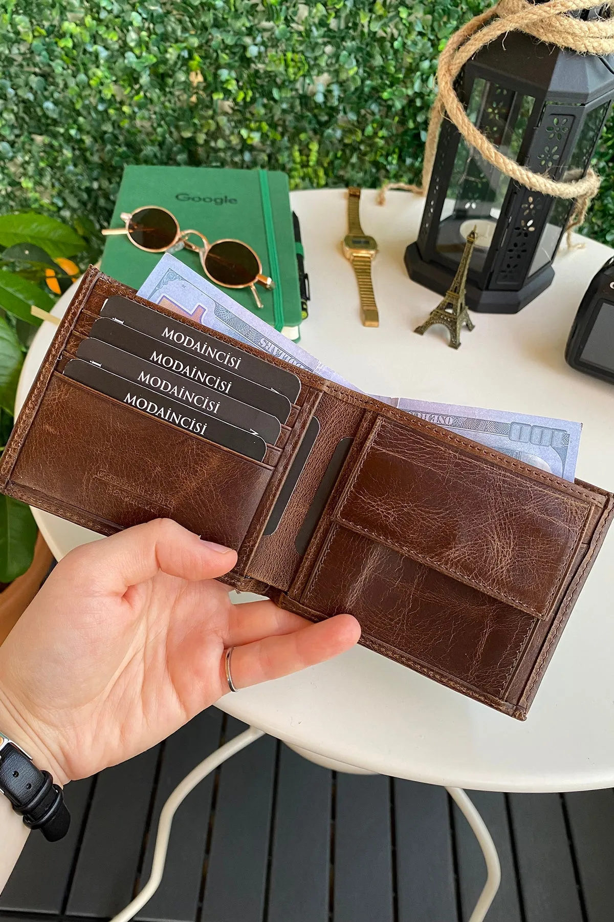 Dallas - Genuine Leather Kangaroo Wallet   Card Holder