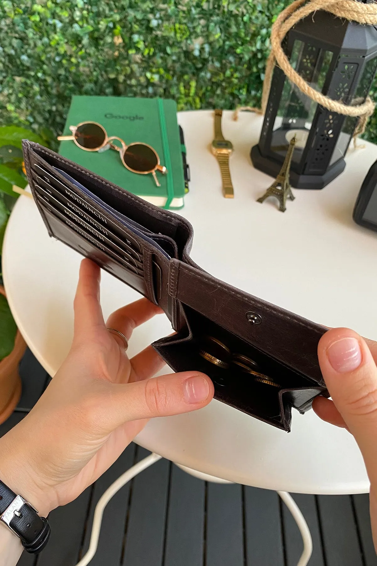Dallas - Genuine Leather Kangaroo Wallet   Card Holder