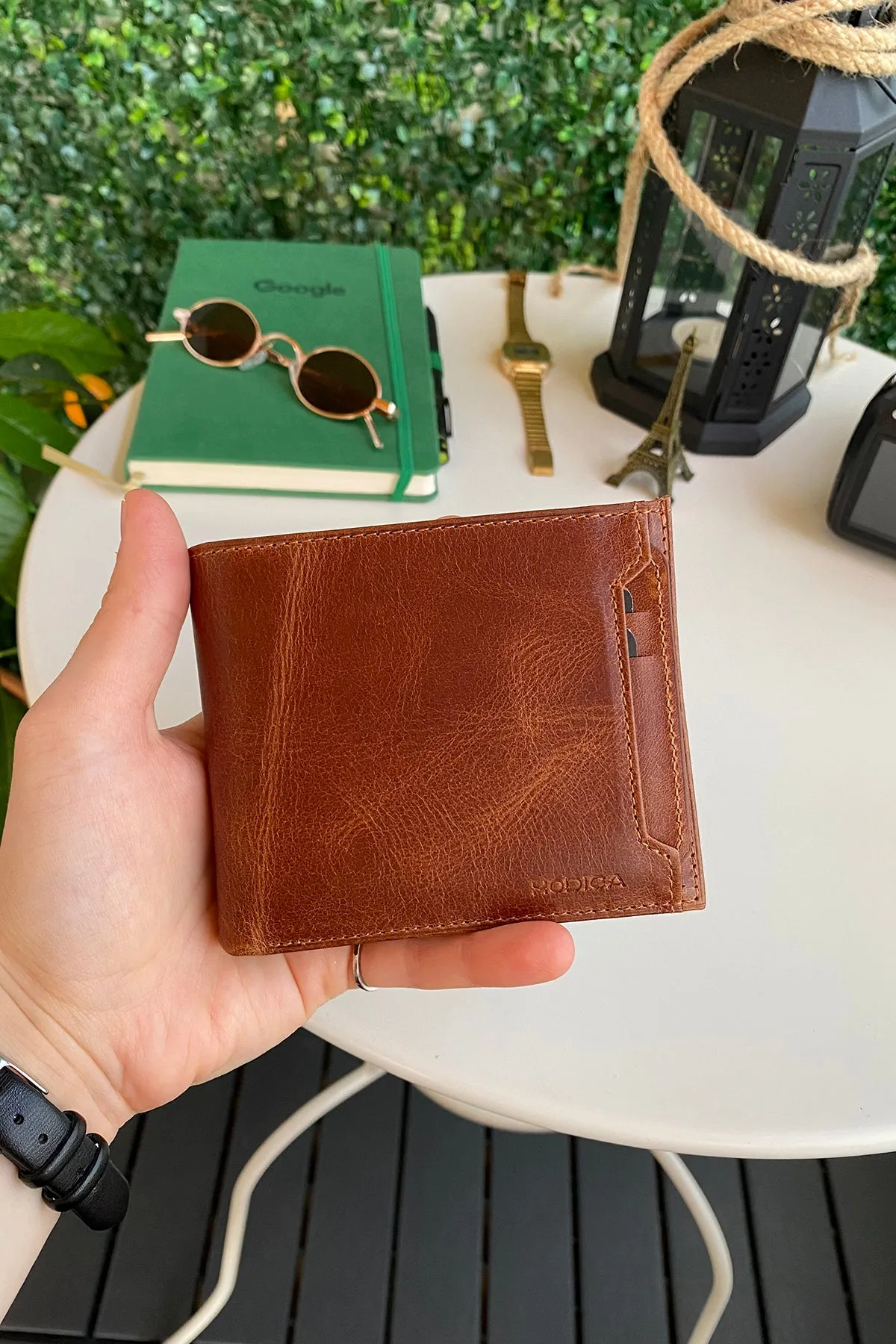 Dallas - Genuine Leather Kangaroo Wallet   Card Holder