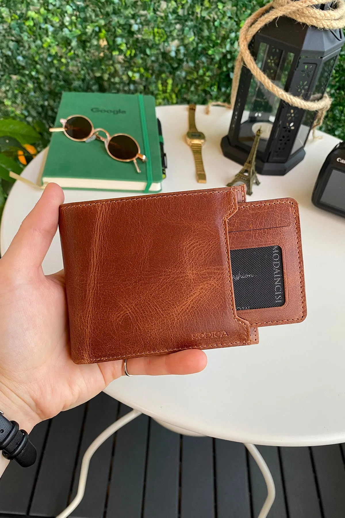 Dallas - Genuine Leather Kangaroo Wallet   Card Holder