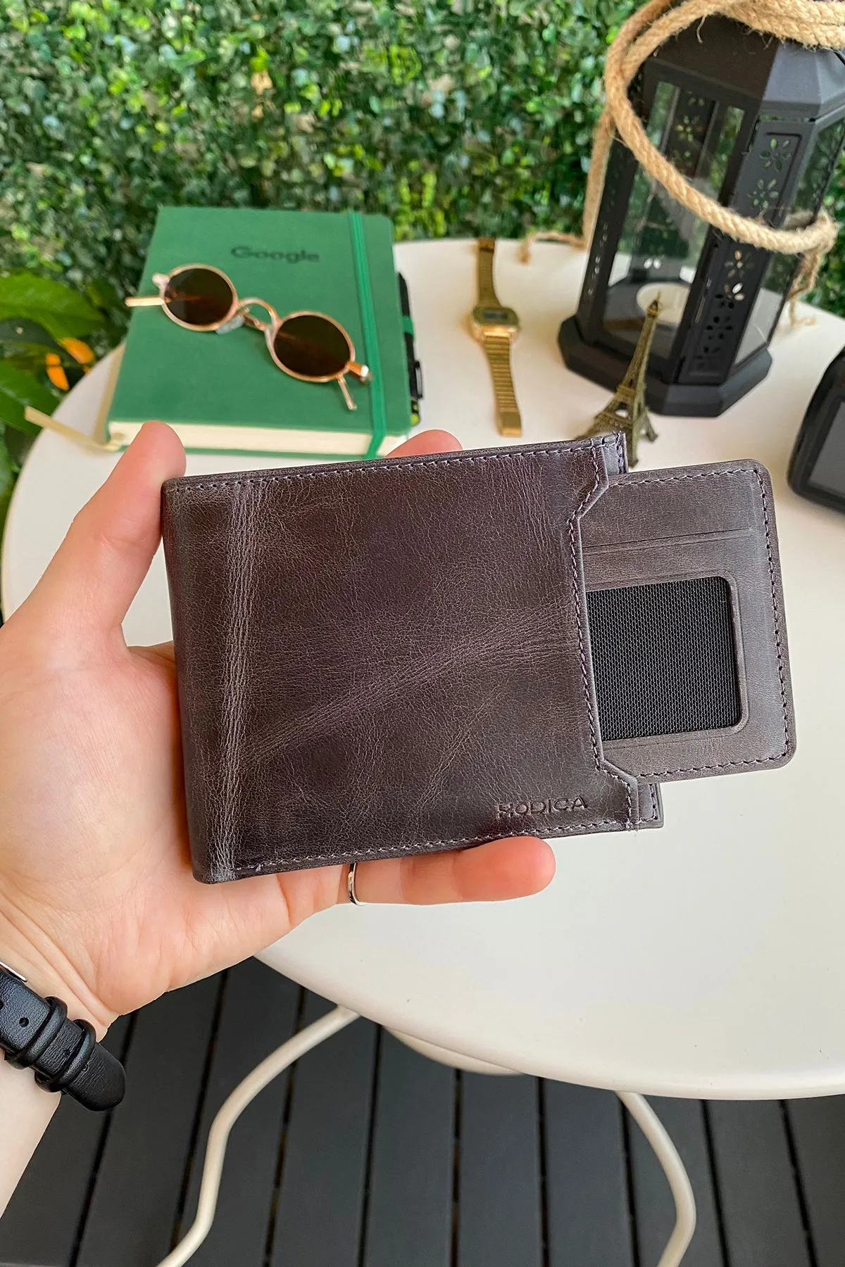 Dallas - Genuine Leather Kangaroo Wallet   Card Holder