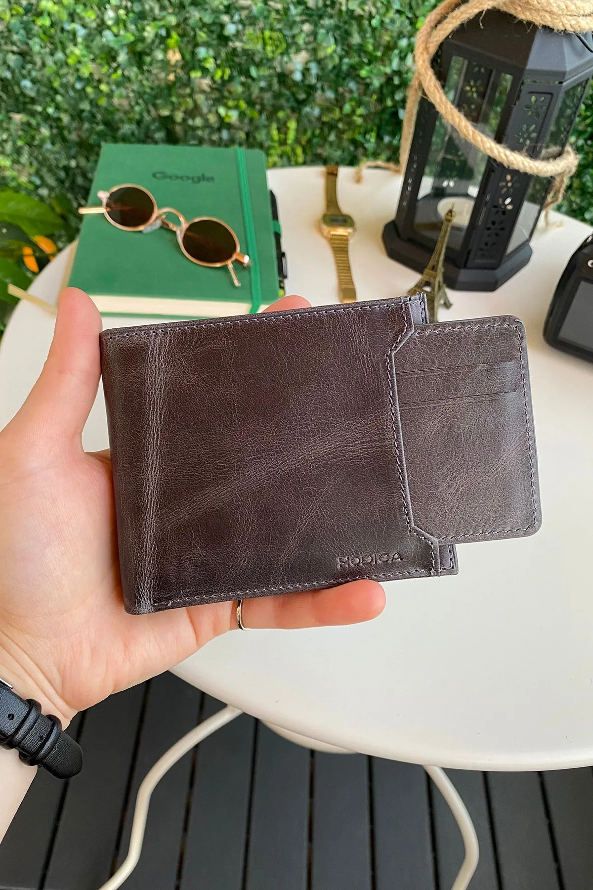 Dallas - Genuine Leather Kangaroo Wallet   Card Holder