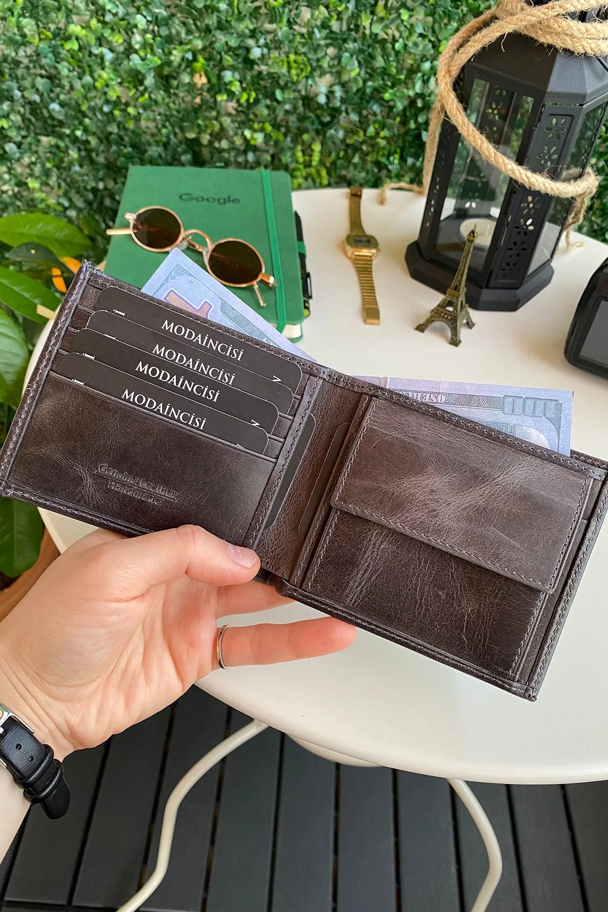 Dallas - Genuine Leather Kangaroo Wallet   Card Holder
