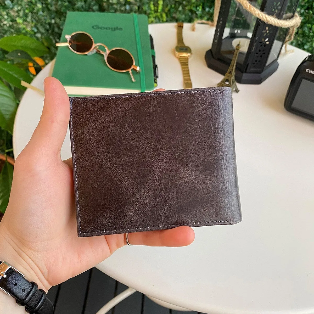 Dallas - Genuine Leather Kangaroo Wallet   Card Holder