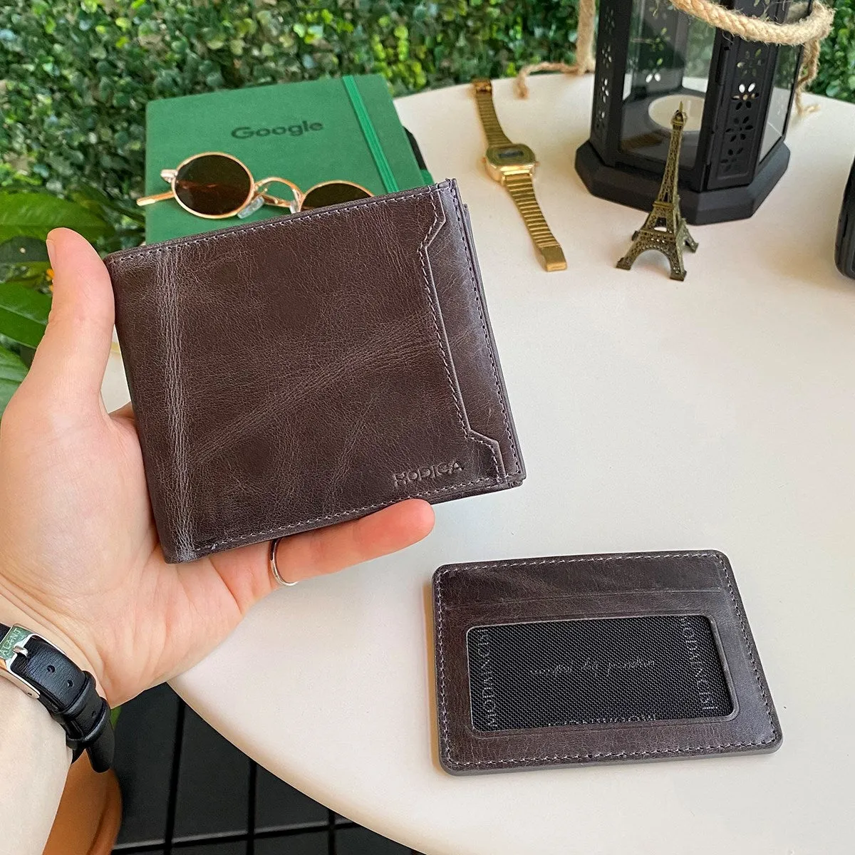 Dallas - Genuine Leather Kangaroo Wallet   Card Holder