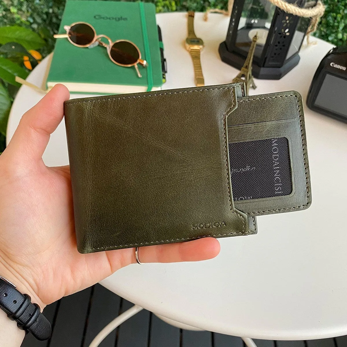 Dallas - Genuine Leather Kangaroo Wallet   Card Holder