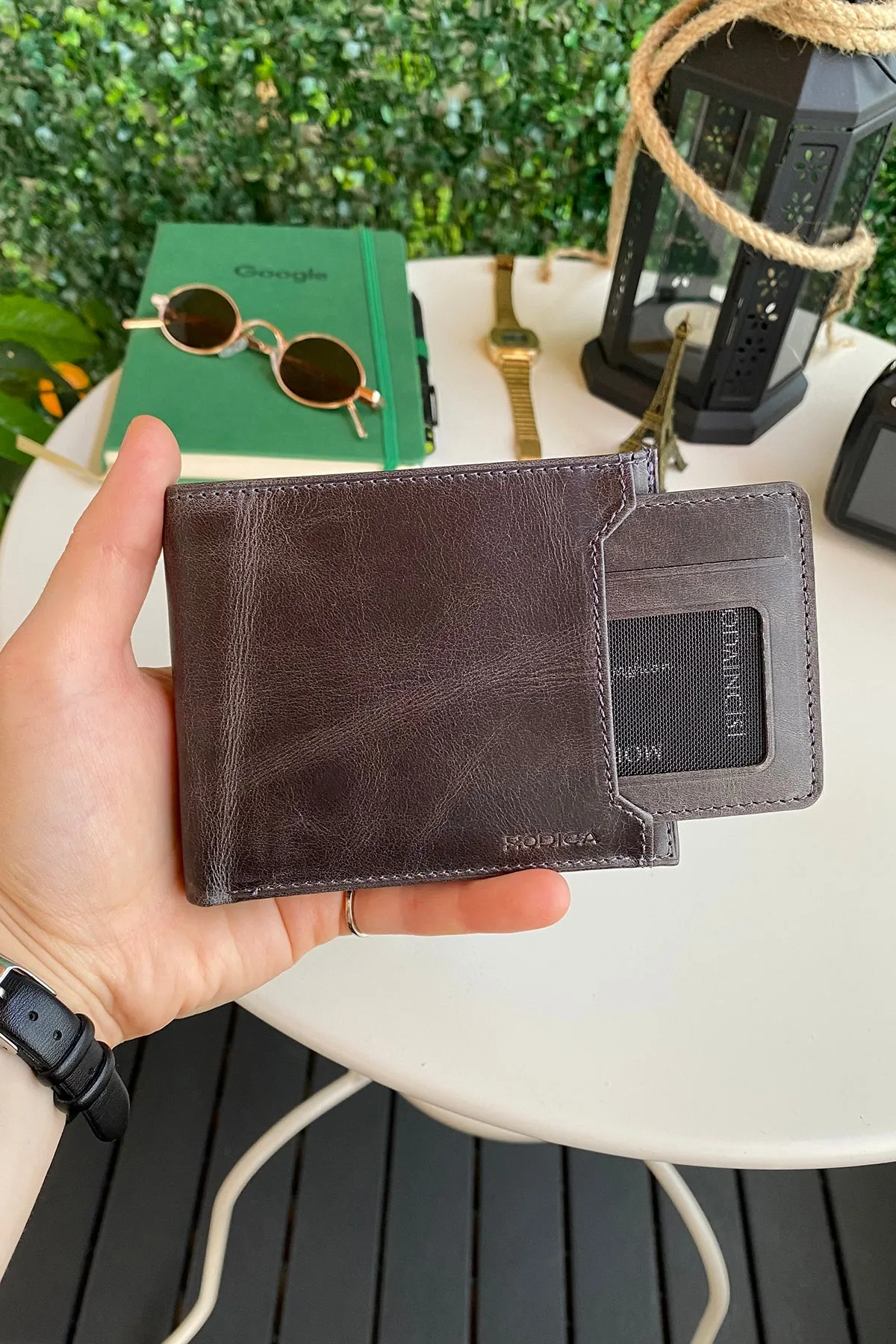 Dallas - Genuine Leather Kangaroo Wallet   Card Holder