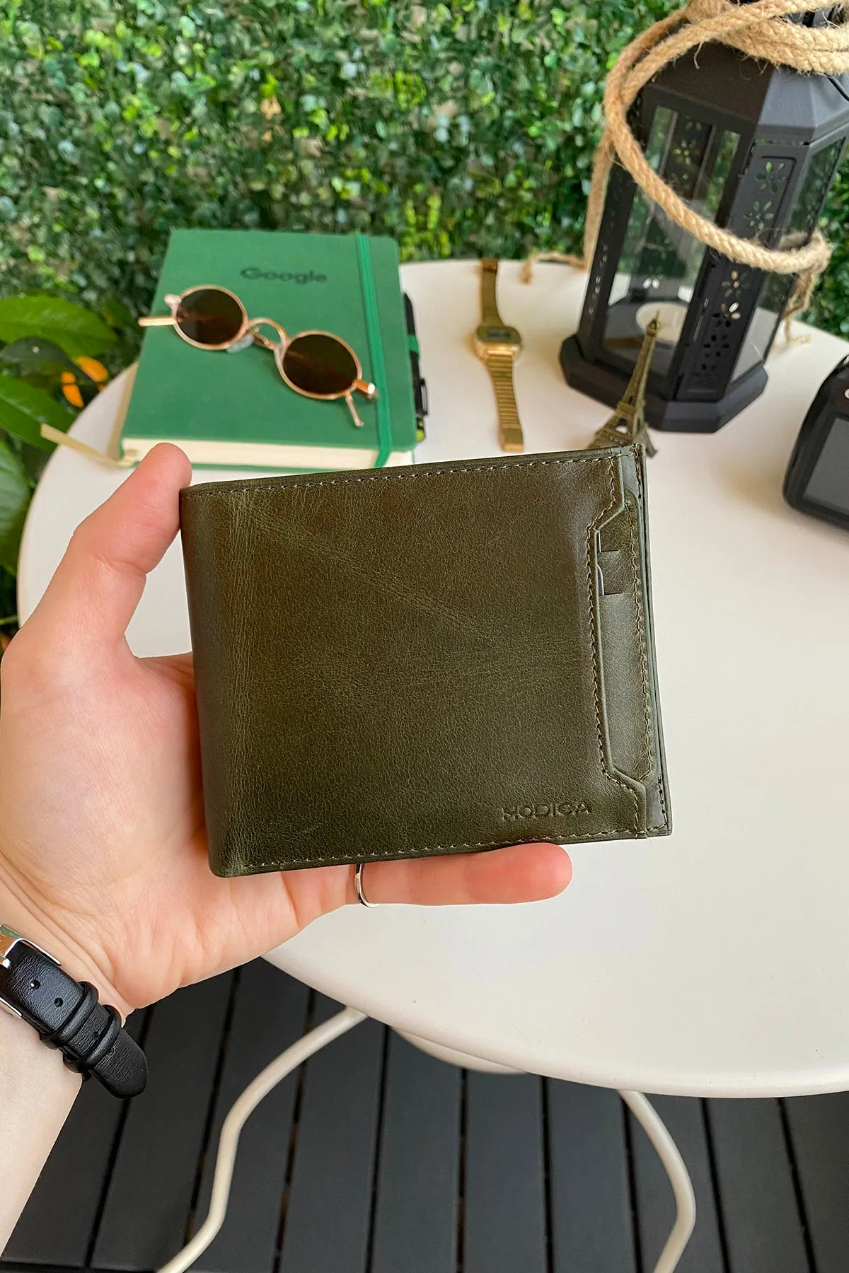Dallas - Genuine Leather Kangaroo Wallet   Card Holder