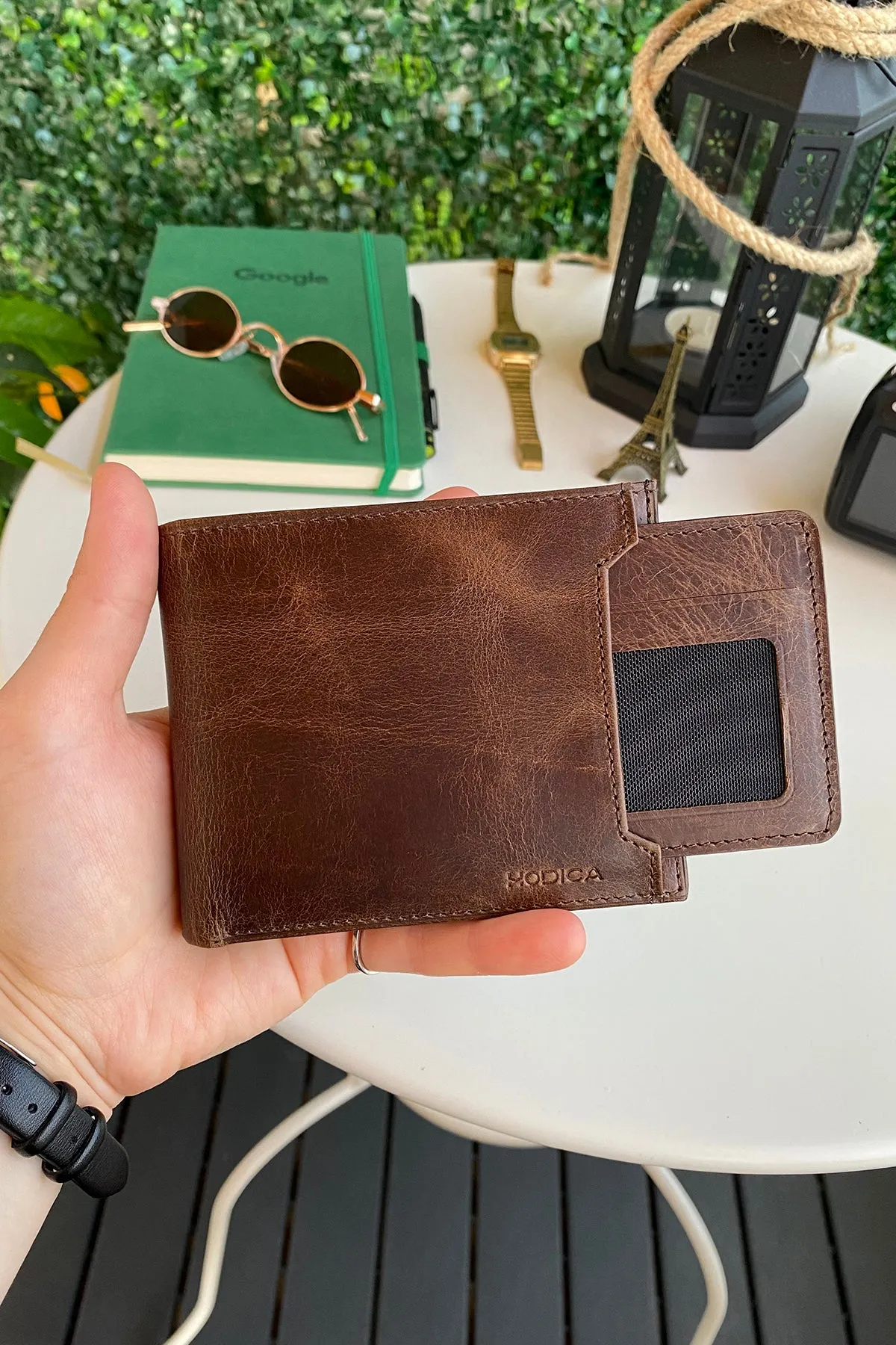 Dallas - Genuine Leather Kangaroo Wallet   Card Holder