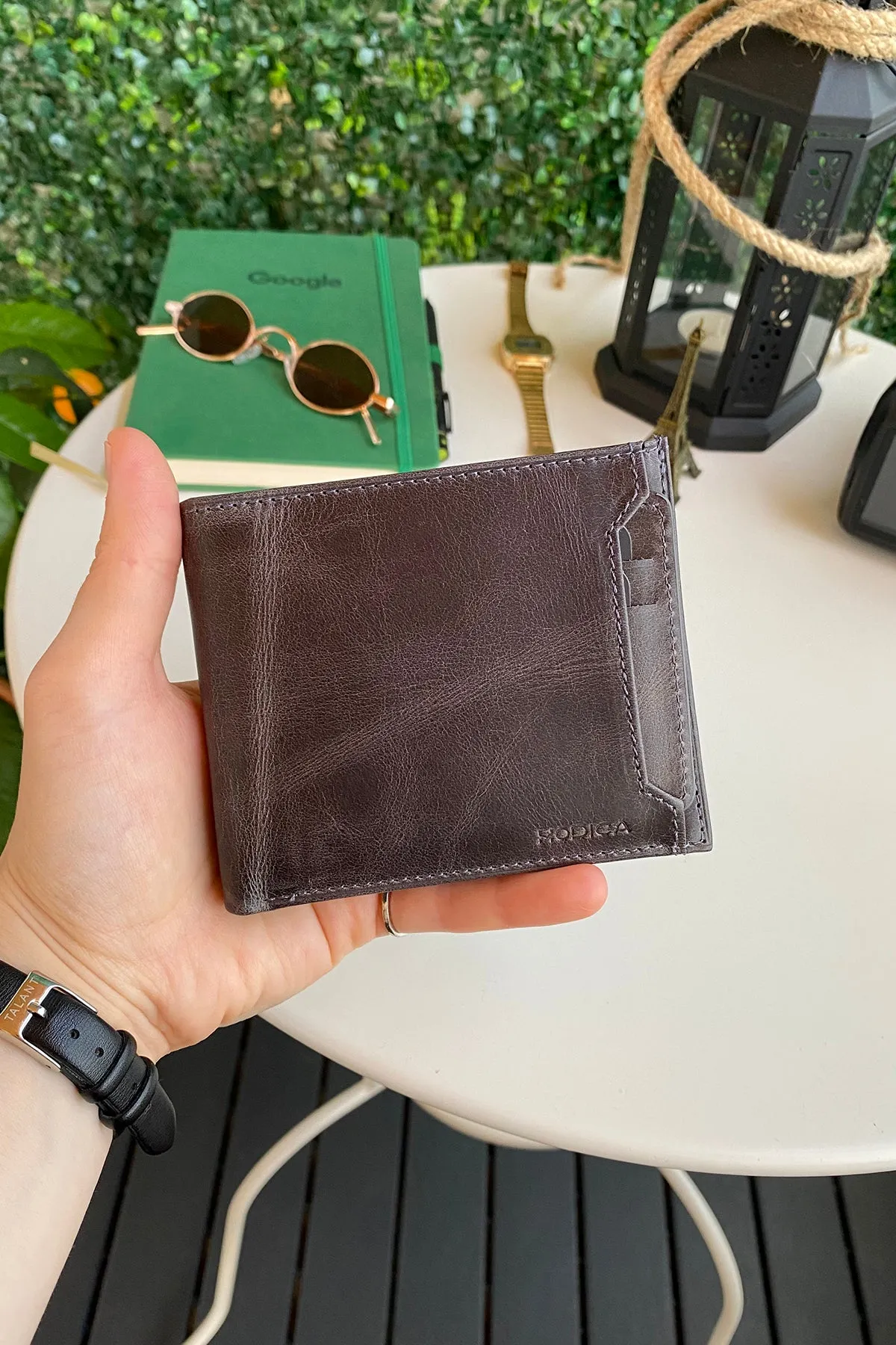 Dallas - Genuine Leather Kangaroo Wallet   Card Holder