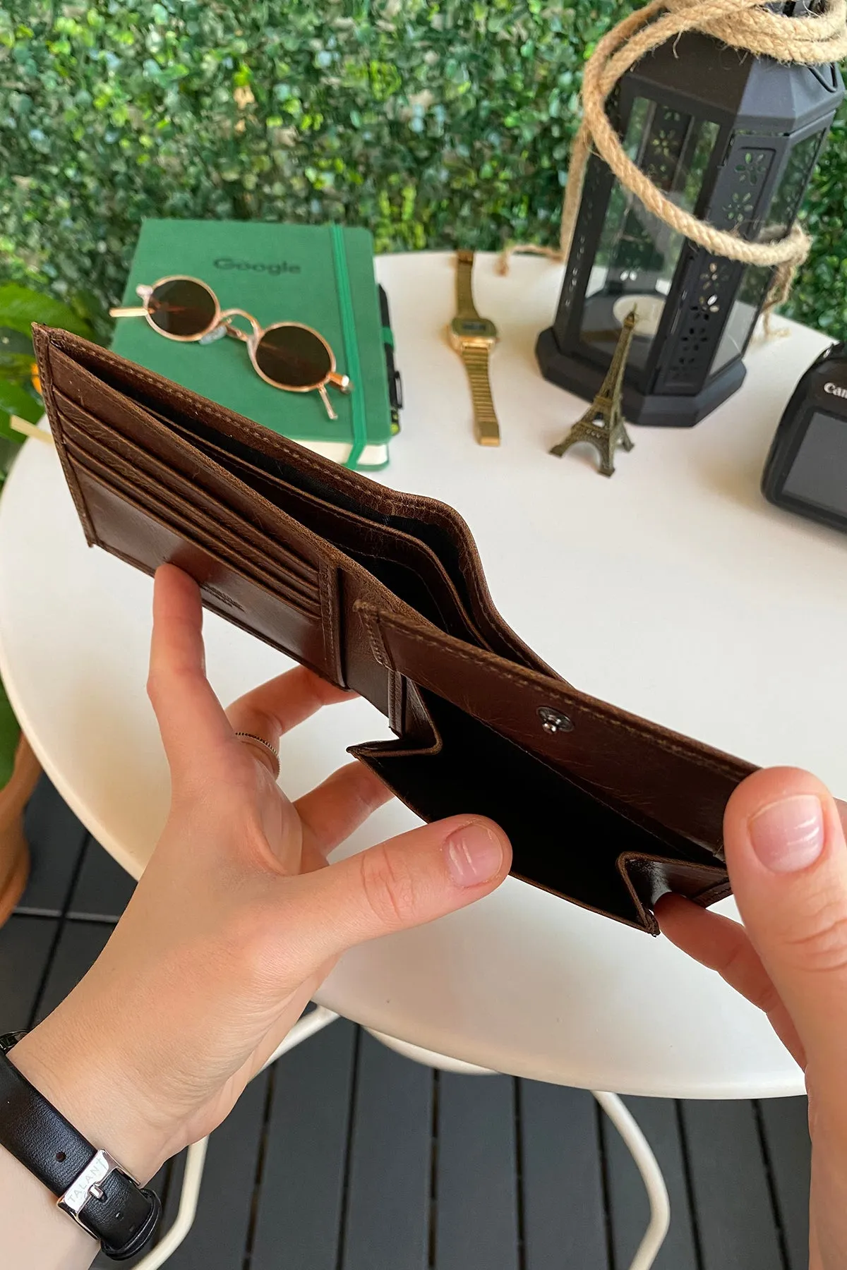 Dallas - Genuine Leather Kangaroo Wallet   Card Holder